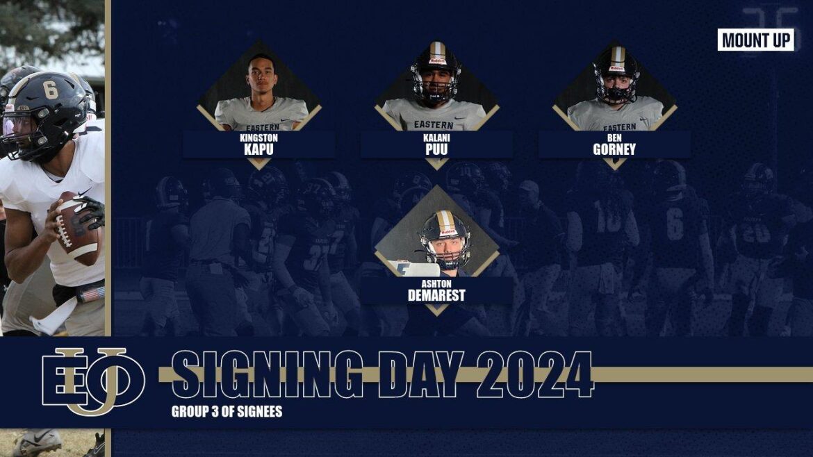 Eastern Oregon Football Announces Third Wave of 2024 Signings